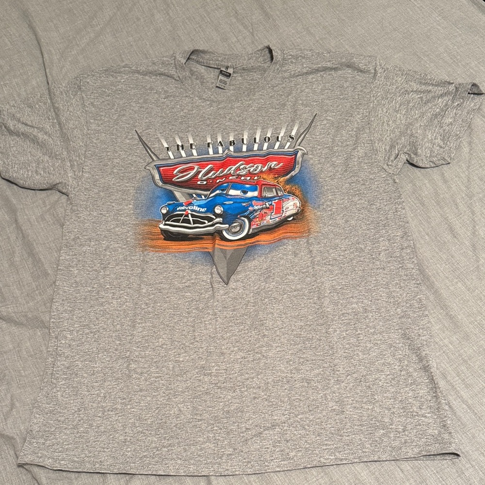 Gray Adult Hudon O’Neil Graphic Racing T-Shirt